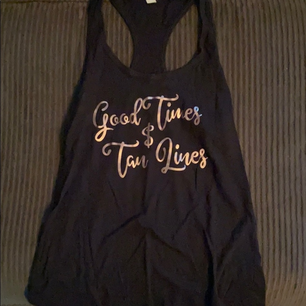 “Good Times”  Women’s tank Size M